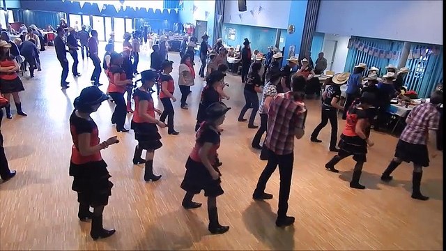 Bal Cowboy Country 45 du 6 mars 2016 Espace Colette