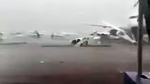 Planes fly and colliding at Abu Dhabi airport