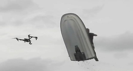 Jet ski vs drone