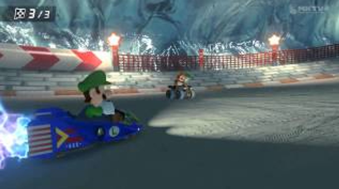 Wii U - Mario Kart 8 - (GCN) Sherbet Land