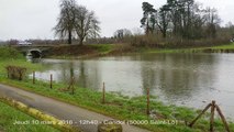 Météo Normandie - La Vire en crue à Saint-Lô