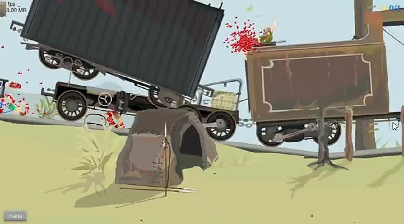 Happy Wheels Ep. 10 Escape the Ghost Train