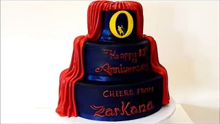 Cirque du Soleil Cake - 15th Year Annivesary Zarkana