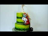 Divorce Cake - Wife Cutting Husbands - Wedding Cake
