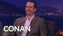 Drew Brees Super Bowl Predictions - CONAN on TBS