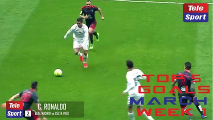 Top 5 Goals March Week 1 HD | Telesport.al