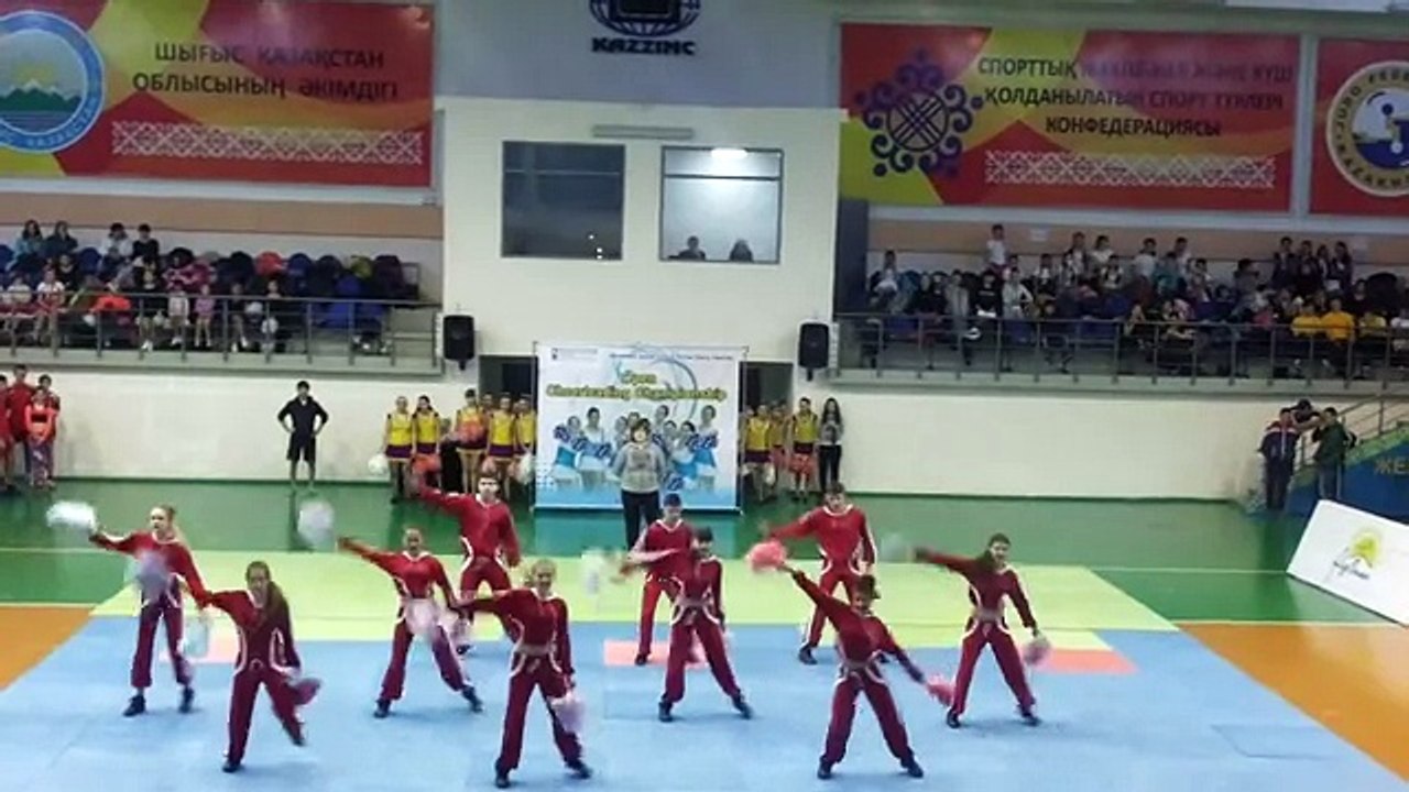 Усть -Каменогорск черлидинг 2015 первое место