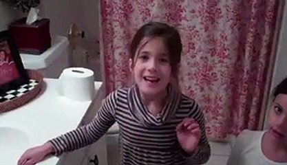 Little Girls Loses Her First Tooth Down The Drain