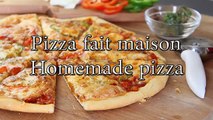 Recette de pizza facile - homemade pizza -البيتزا بطريقة سهلة