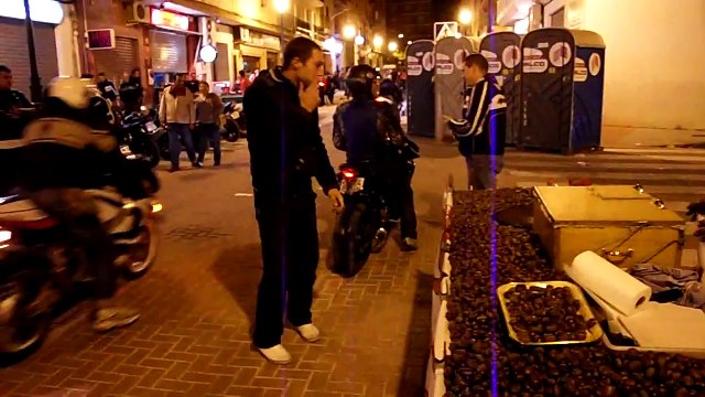 motogp cheste (valencia) 2009 LA FIESTA (8\8) : burnout