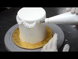 How to Decorate a Cake   Cake Tutorial Video   Piping on cake
