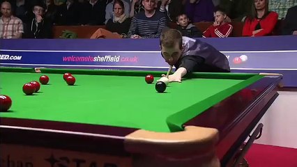 ---17 years Young star Luca Brecel impresses with 116 break. world championship 2012