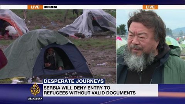 Ai Weiwei: Europe not giving refugees dignity or love