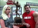 Team MET-Rx athletes Sarah Mccambridge interviews IFBB Pro Brian Yersky (Team MET-Rx)