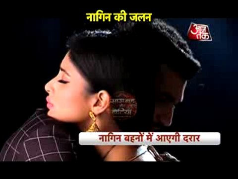 Naagin 10th March 2016 Ritik aur Shivanya ko Romance karte dekh Hui Shesha ko Jalan