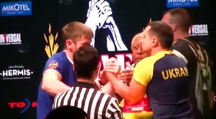 Чемпионат Мира по армрестлингу 2014 Георгий Хубаев
