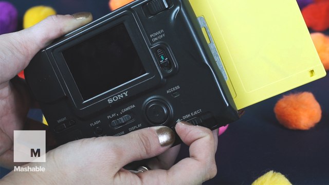 #TBT: Floppy disk camera could be coolest new (old) way to take a selfie