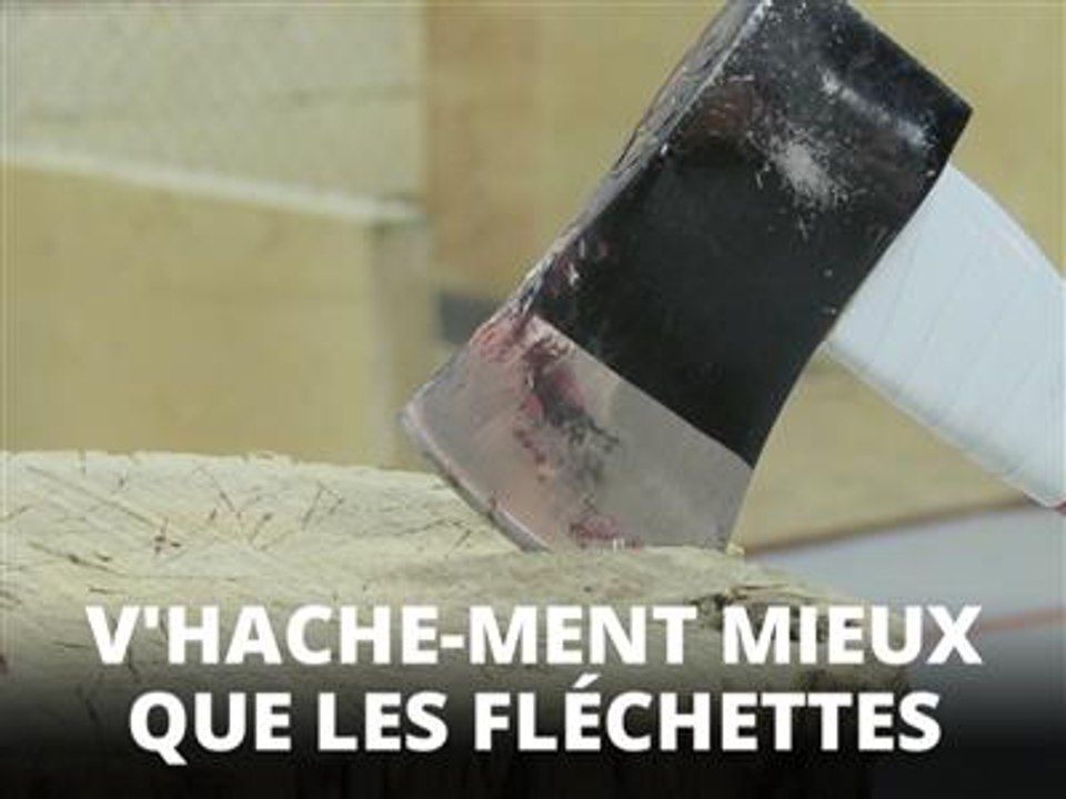 Plus hipster tu meurs : le lancer de haches !