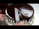 How to Make Birthday Cake - Less then 2min Fruit and Chololate Design Birthday Cake