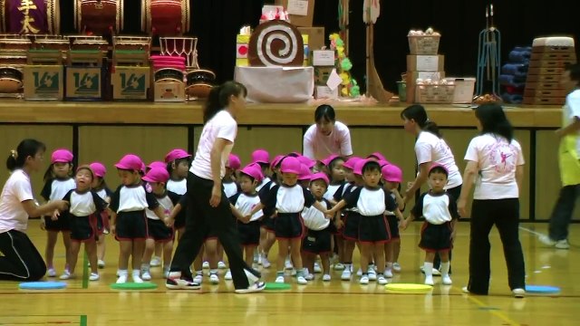 幼稚園運動会100911【かけっこ】