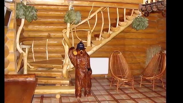 Скульптуры из дерева. Резьба по дереву.