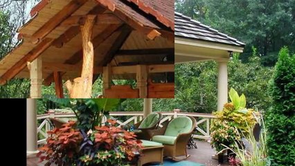 Беседка для сада своими руками