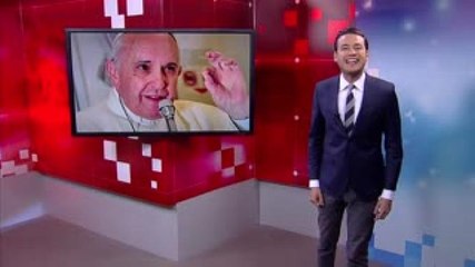 Nacho Lozano. Pide Papa no tener hijos "como conejos"