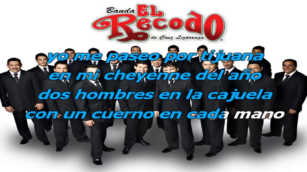 Banda El Recodo - Clave Privada - karaoke letra