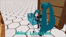 【MMD】 Miku goes to the store.