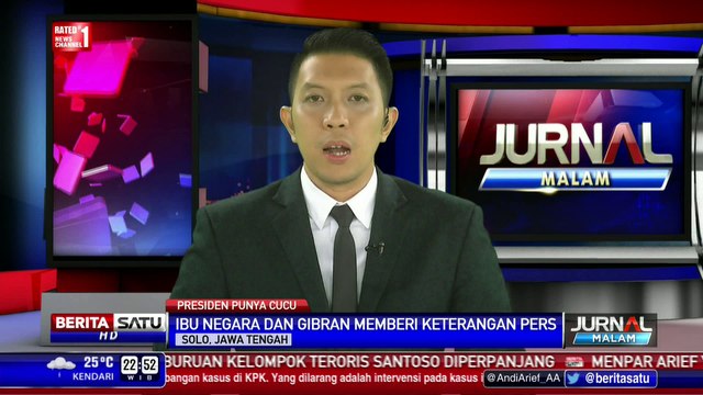 Warga Solo Buat Jenang Merah Putih Sambut Cucu Jokowi