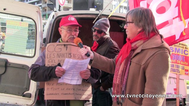 Les retraités en colère descendent aussi dans la rue