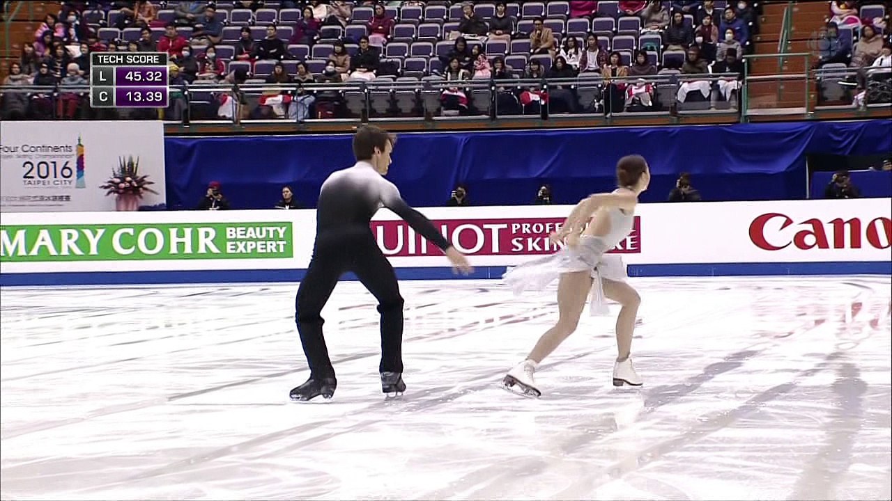 Elisabeth PARADIS / Francois-Xavier OUELLETTE  - Free dance FD - ISU Four Continents Championships 2016