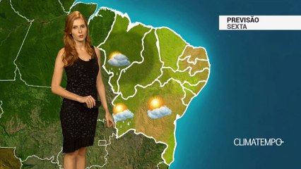 Previsão Nordeste - Chuva constante no MA e PI