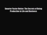 Download Smarter Faster Better: The Secrets of Being Productive in Life and Business Ebook