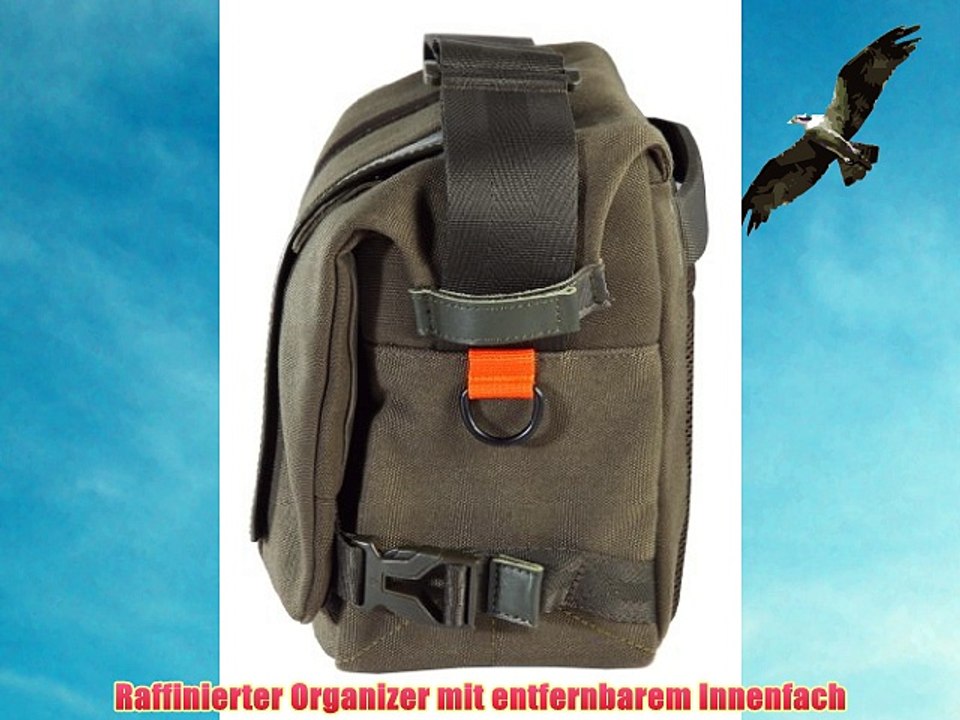 Vanguard Vojo 22GR Schultertasche f?r SLR-Kamera und Tablet khaki gr?n