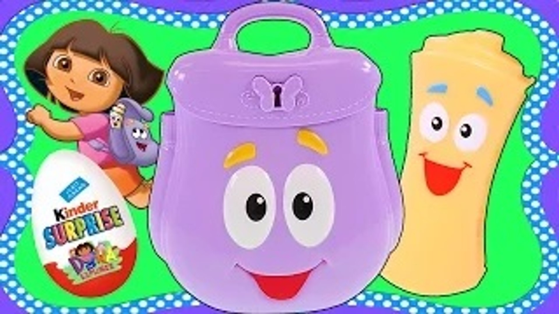 dora kinder surprise eggs