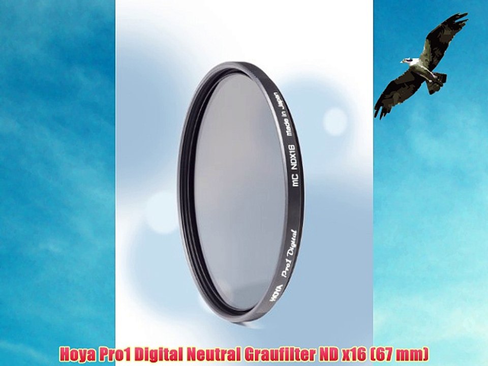 Hoya Pro1 Digital Neutral Graufilter ND x16 (67 mm)