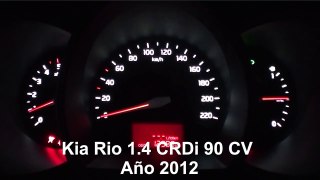 Kia Rio 1.4 CRDi 90 CV 0 120 km/h