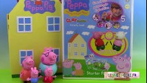 Peppa Pig Clay Buddies Pâte à modeler Starter Pack Plastilina  Tchopi en Francais