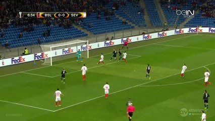 Marc Janko Super Chance HD - Basel 0-0 Sevilla 10.03.2016 HD