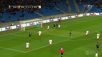 Marc Janko Super Chance HD - Basel 0-0 Sevilla 10.03.2016 HD