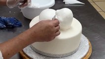 Whipped Cream Creation of Pig & Piglets - 3D Animal Cake