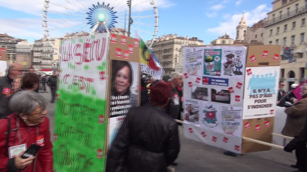 Manif Retraités Marseille