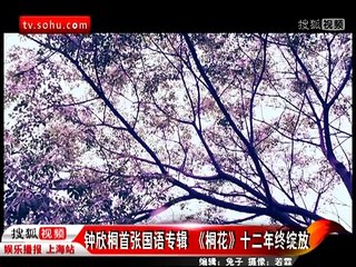 钟欣桐出首张国语专辑 《桐花》十二年终绽放