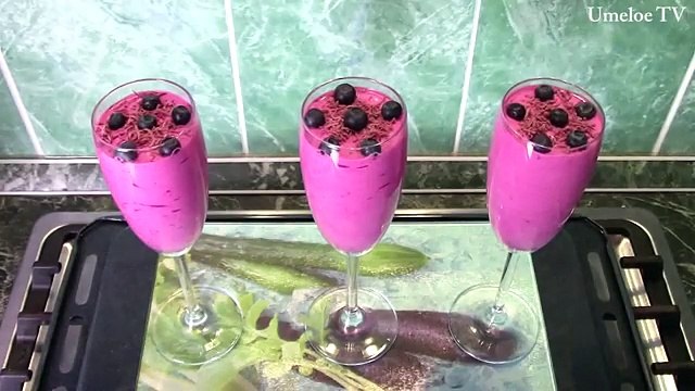 Как сделать ВКУСНЫЙ МУСС из черники. Простой недорогой рецепт