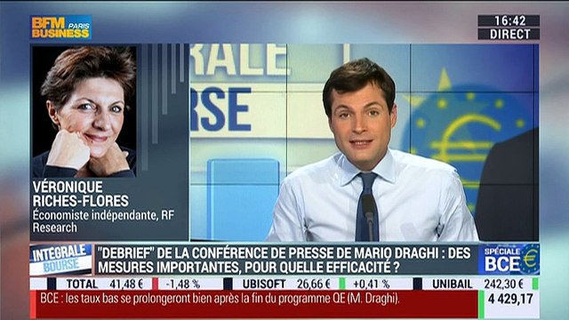 Spéciale BCE: On a l'impression que la Banque centrale européenne en fait presque trop , Véronique Riches-Flores - 10/03