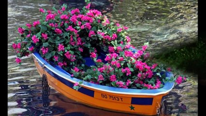 Плавающие клумбы - новый хит в ландшафтном дизайне
