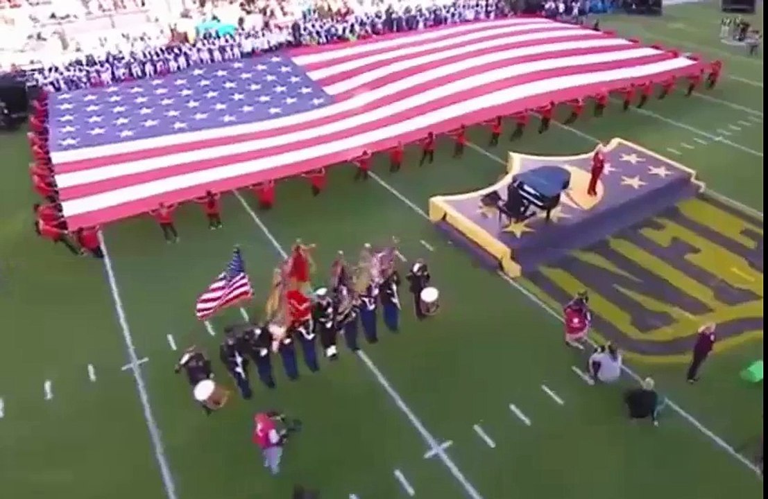 Lady Gaga - National Anthem - Super Bowl 2016 (HD) Full Video
