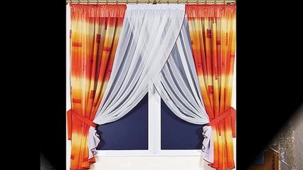 Шикарные занавески для кухни своими руками