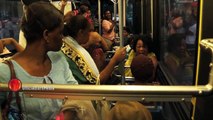 NYC BUS FIGHT - Lady Calls A Jamaican Lady A Lesbian and She went off